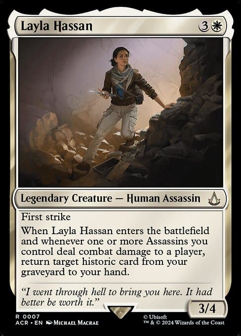 Layla Hassan from Assassin's Creed (Rare)
