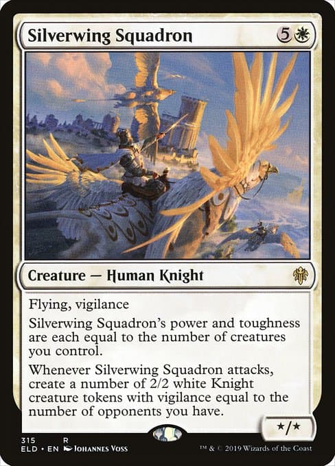 Silverwing Squadron from Throne of Eldraine (Rare)