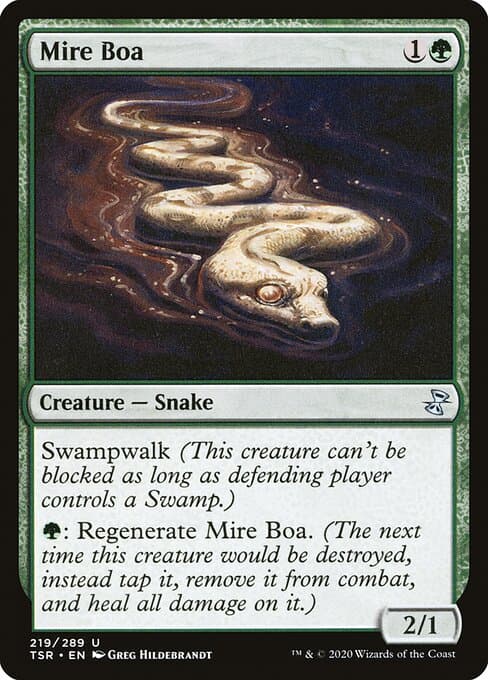Mire Boa from Time Spiral Remastered (Uncommon)