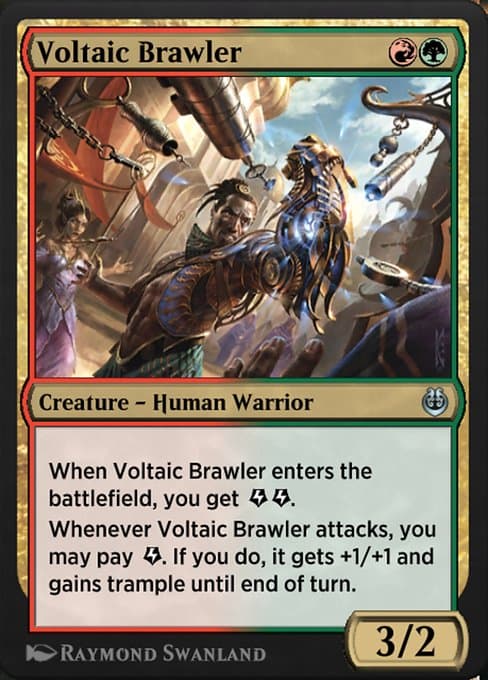 Voltaic Brawler from Kaladesh Remastered (Uncommon)