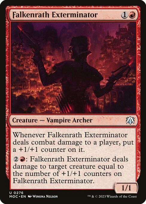 Falkenrath Exterminator from March of the Machine Commander (Uncommon)