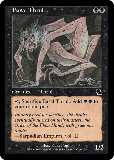 Basal Thrull from Masters Edition (Common)