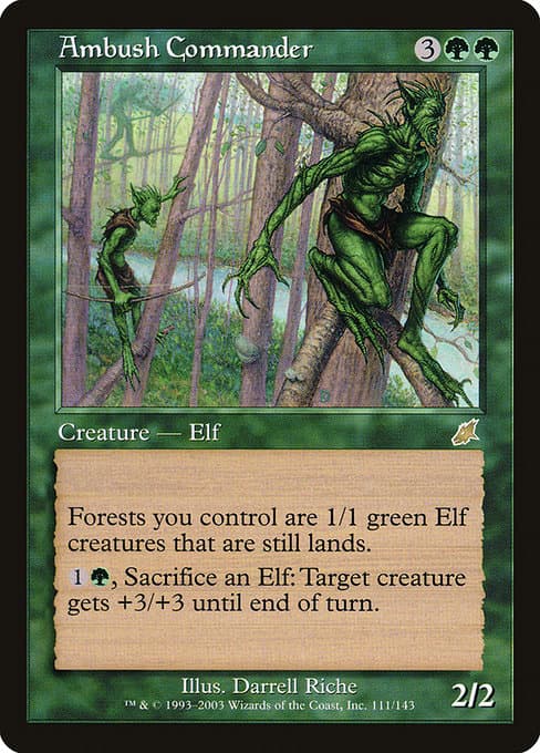 Ambush Commander from Scourge (Rare)