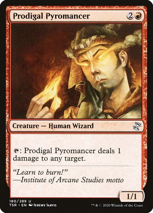 Prodigal Pyromancer from Time Spiral Remastered (Uncommon)