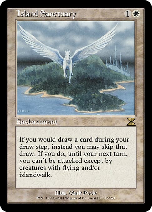 Island Sanctuary from Masters Edition IV (Rare)