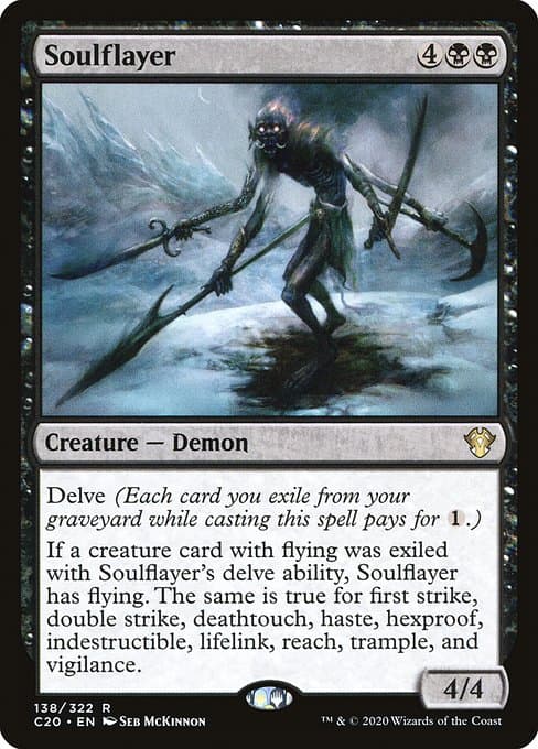 Soulflayer from Commander 2020 (Rare)