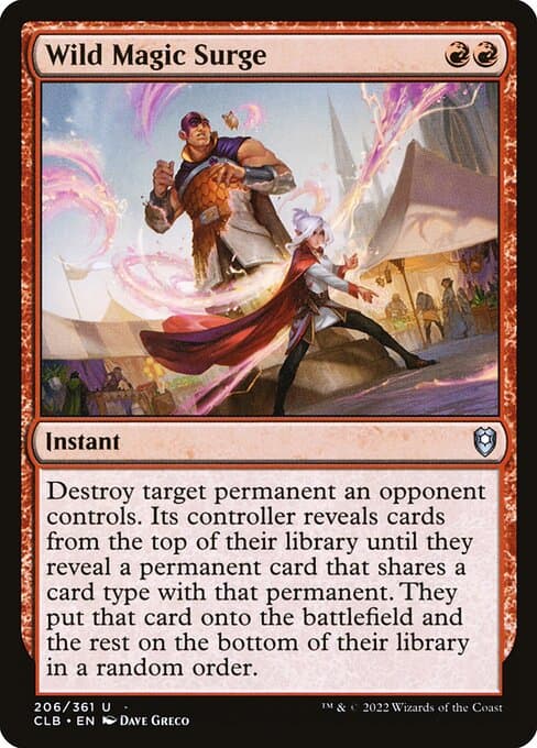 Wild Magic Surge from Commander Legends: Battle for Baldur's Gate (Uncommon)