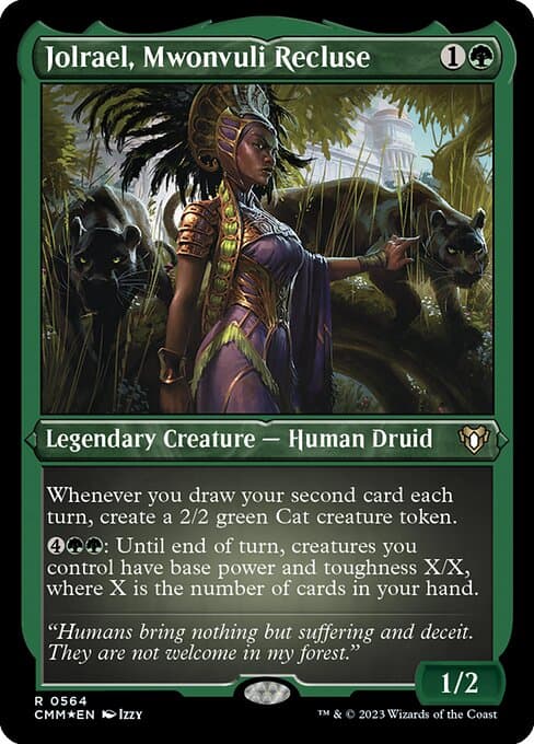 Jolrael, Mwonvuli Recluse from Commander Masters (Rare)