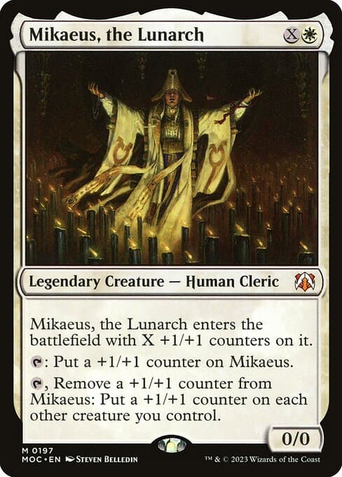 Mikaeus, the Lunarch from March of the Machine Commander (Mythic)