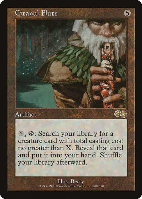 Citanul Flute from Urza's Saga (Rare)
