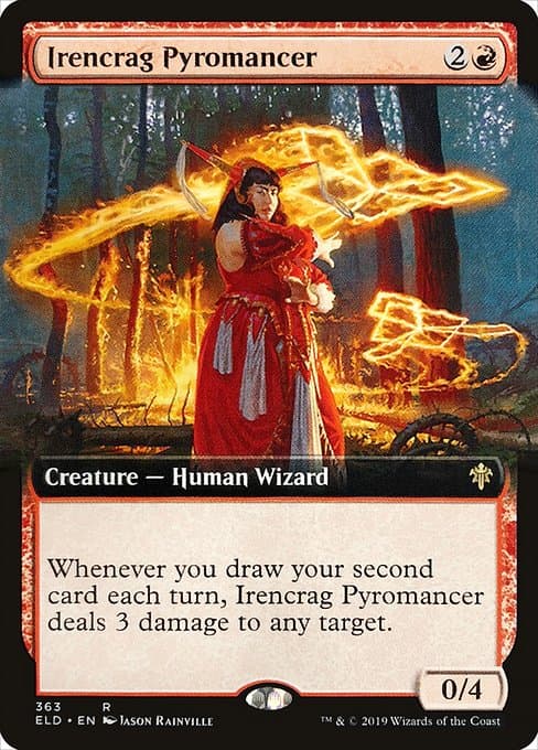 Irencrag Pyromancer from Throne of Eldraine (Rare)