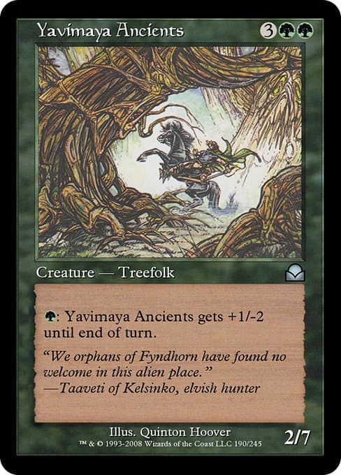 Yavimaya Ancients from Masters Edition II (Uncommon)