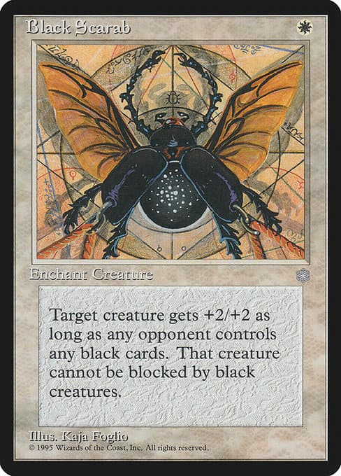 Black Scarab from Ice Age (Uncommon)