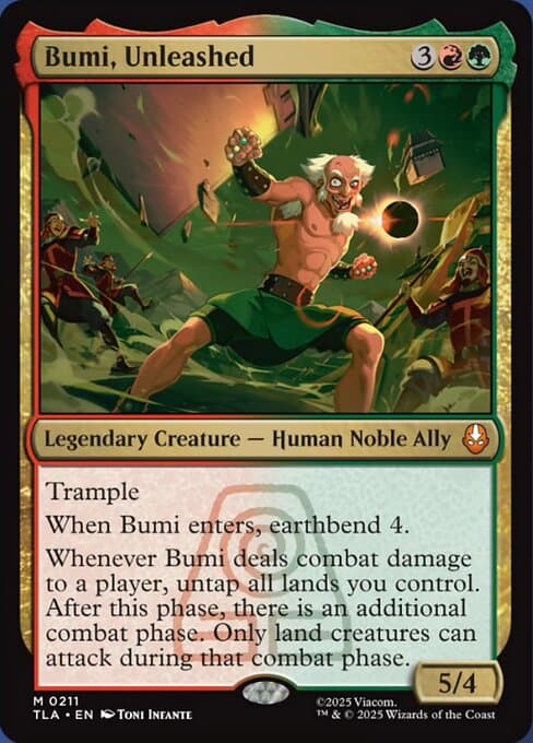 Bumi, Unleashed from Avatar: The Last Airbender (Mythic)