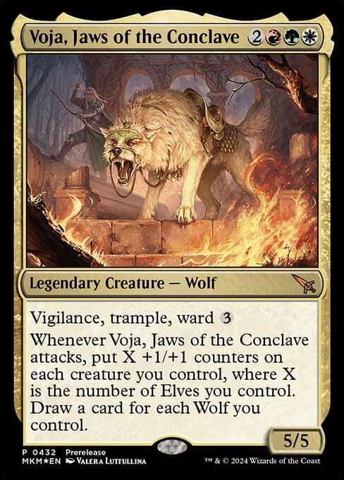 Voja, Jaws of the Conclave from Murders at Karlov Manor (Mythic)
