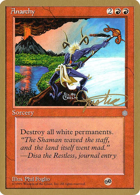 Anarchy from Pro Tour Collector Set (Uncommon)