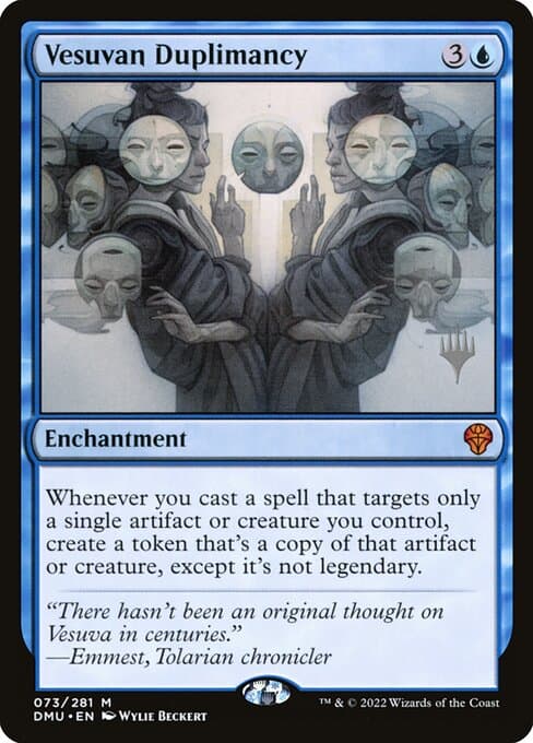 Vesuvan Duplimancy from Dominaria United Promos (Mythic)