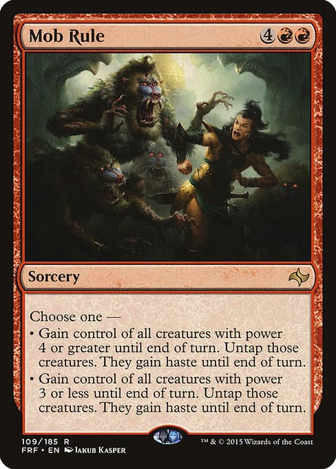 Mob Rule from Fate Reforged (Rare)