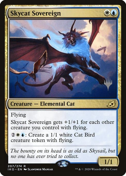 Skycat Sovereign from Ikoria: Lair of Behemoths Promos (Rare)