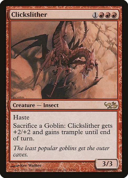 Clickslither from Duel Decks: Elves vs. Goblins (Rare)