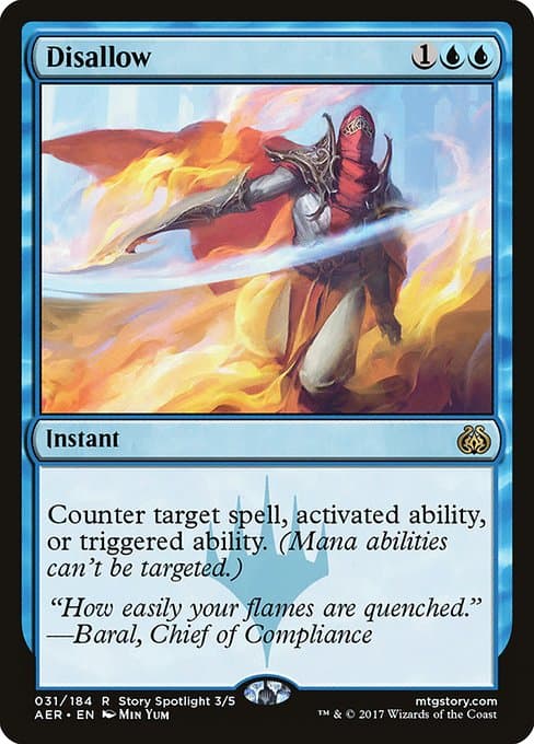Disallow from Aether Revolt (Rare)