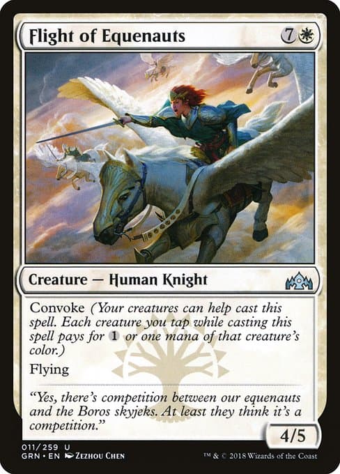 Flight of Equenauts from Guilds of Ravnica (Uncommon)