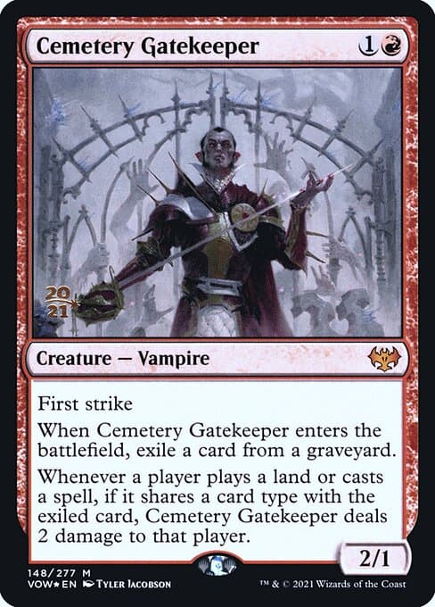 Cemetery Gatekeeper from Innistrad: Crimson Vow Promos (Mythic)
