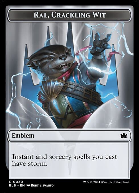 Ral, Crackling Wit Emblem (Common)