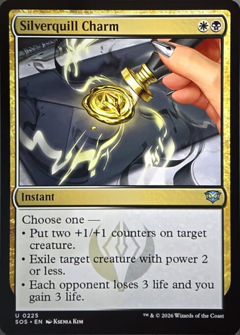 Silverquill Charm (Uncommon)