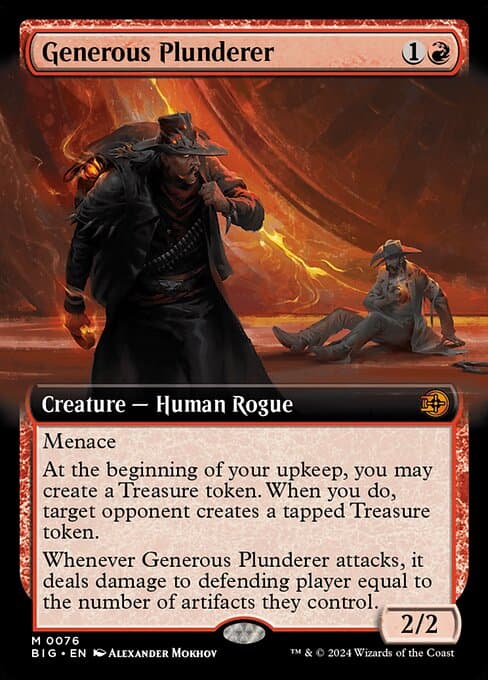 Generous Plunderer (Mythic)