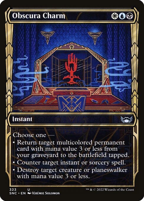 Obscura Charm from Streets of New Capenna (Uncommon)