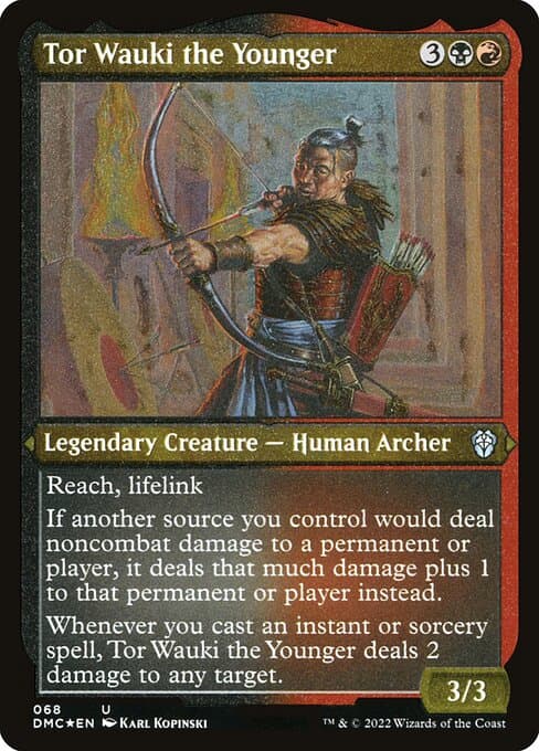 Tor Wauki the Younger from Dominaria United Commander (Uncommon)