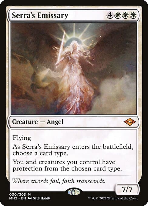 Serra's Emissary (Mythic)
