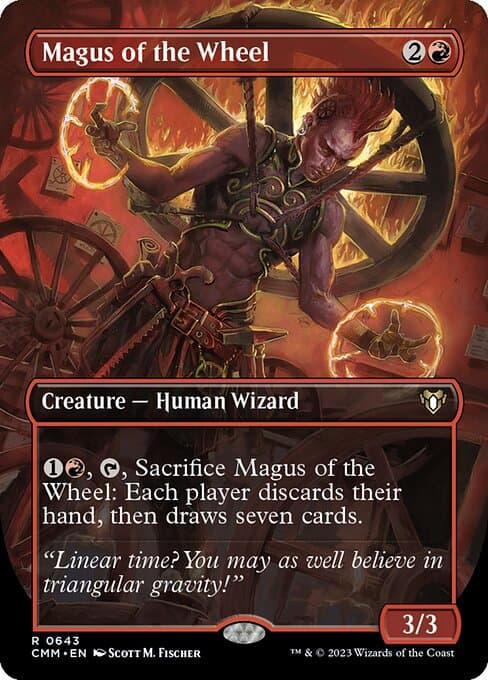 Magus of the Wheel from Commander Masters (Rare)