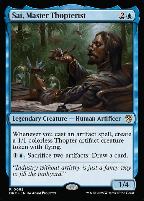 Sai, Master Thopterist from Aetherdrift Commander (Rare)