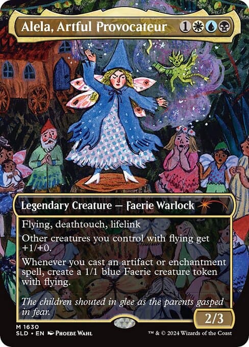 Alela, Artful Provocateur from Secret Lair Drop (Mythic)