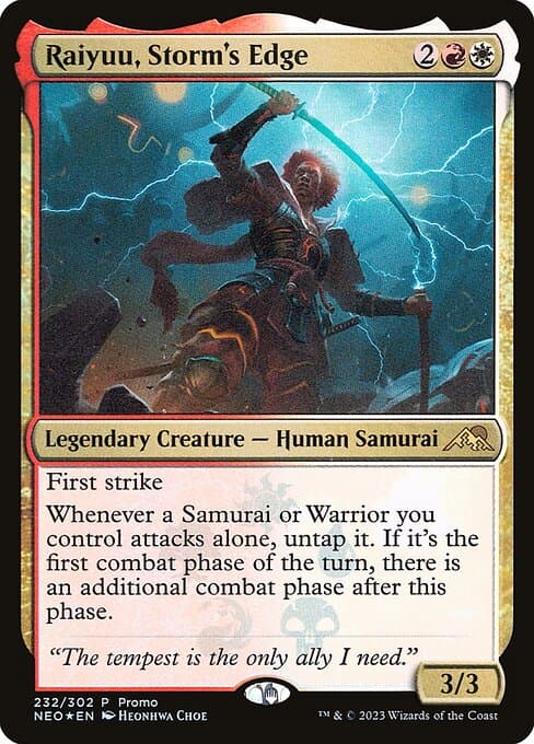 Raiyuu, Storm's Edge from Kamigawa: Neon Dynasty Promos (Rare)