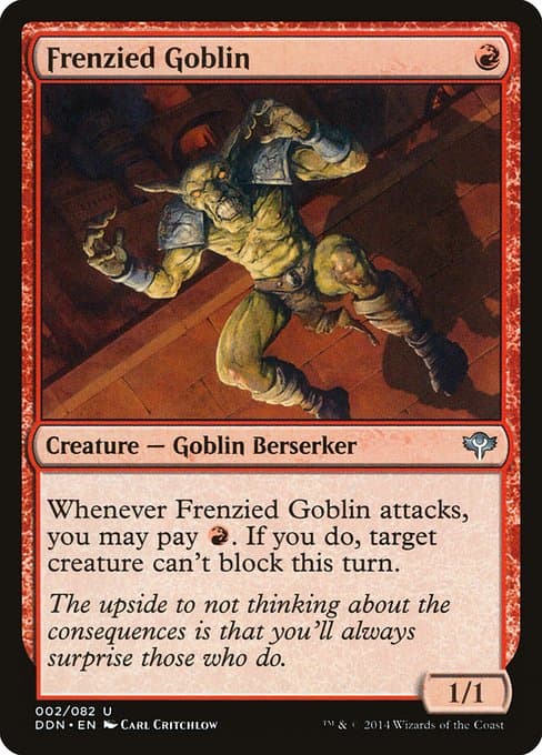Frenzied Goblin (Uncommon)