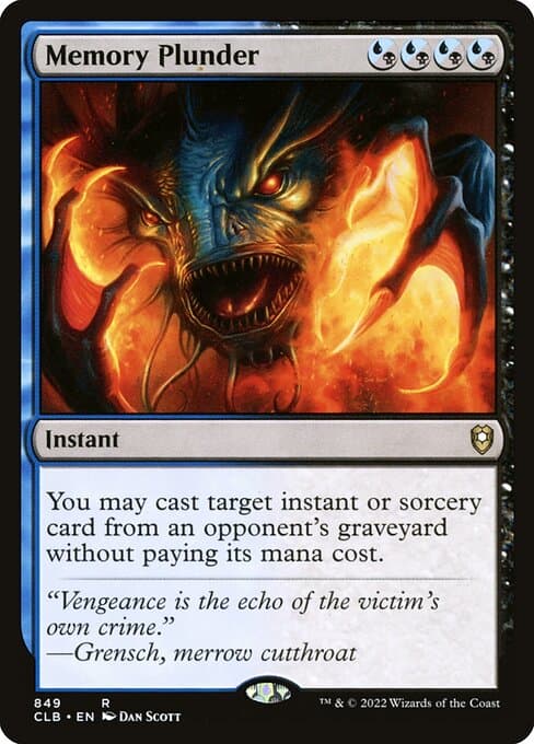 Memory Plunder (Rare)