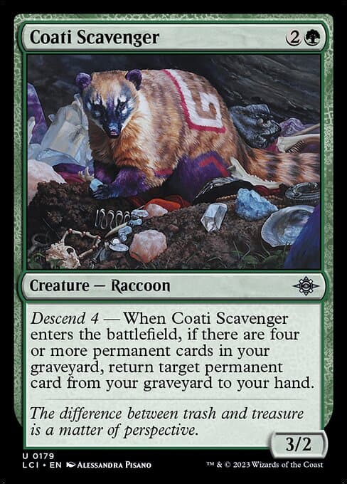 Coati Scavenger (Uncommon)