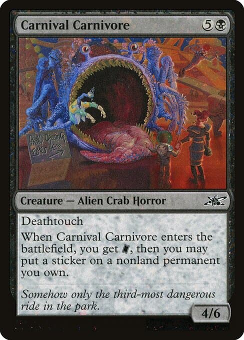 Carnival Carnivore from Unfinity (Common)