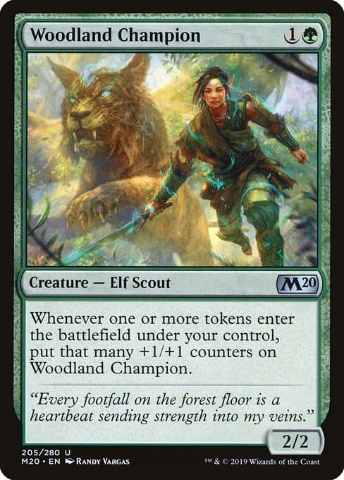Woodland Champion from Core Set 2020 (Uncommon)