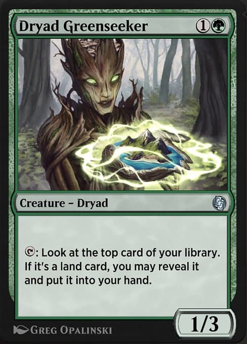 Dryad Greenseeker (Uncommon)