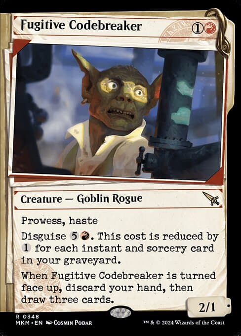 Fugitive Codebreaker from Murders at Karlov Manor (Rare)