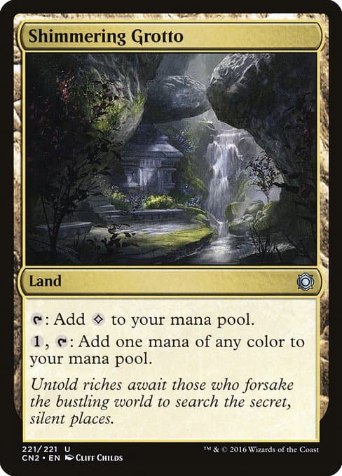 Shimmering Grotto from Conspiracy: Take the Crown (Uncommon)