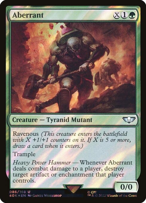 Aberrant from Warhammer 40,000 Commander (Uncommon)