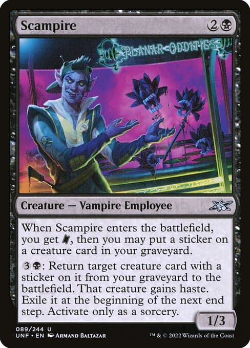 Scampire from Unfinity (Uncommon)