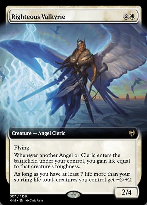 Righteous Valkyrie from Magic Online Promos (Rare)