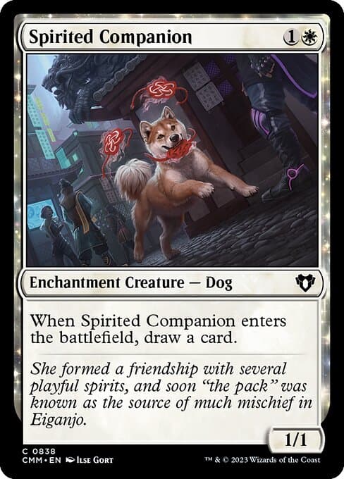 Spirited Companion from Commander Masters (Common)