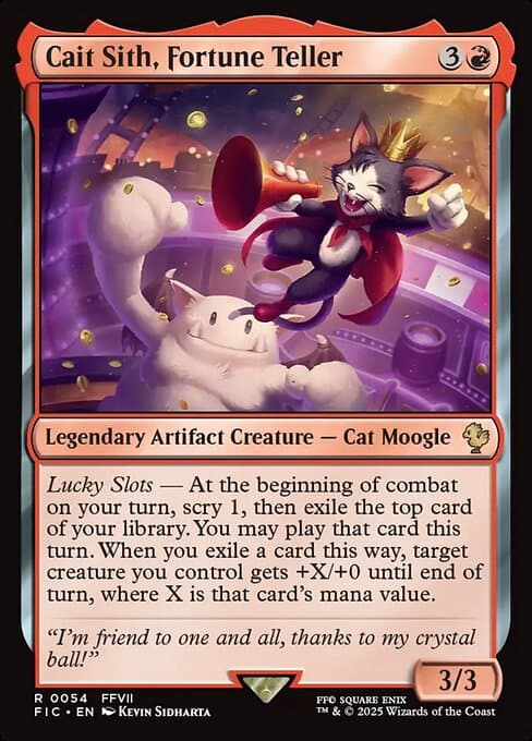 Cait Sith, Fortune Teller (Rare)